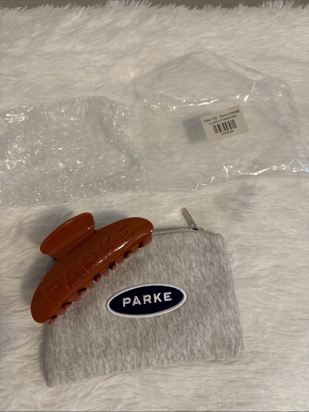 PARKE Claw Clip - Burnt Orange